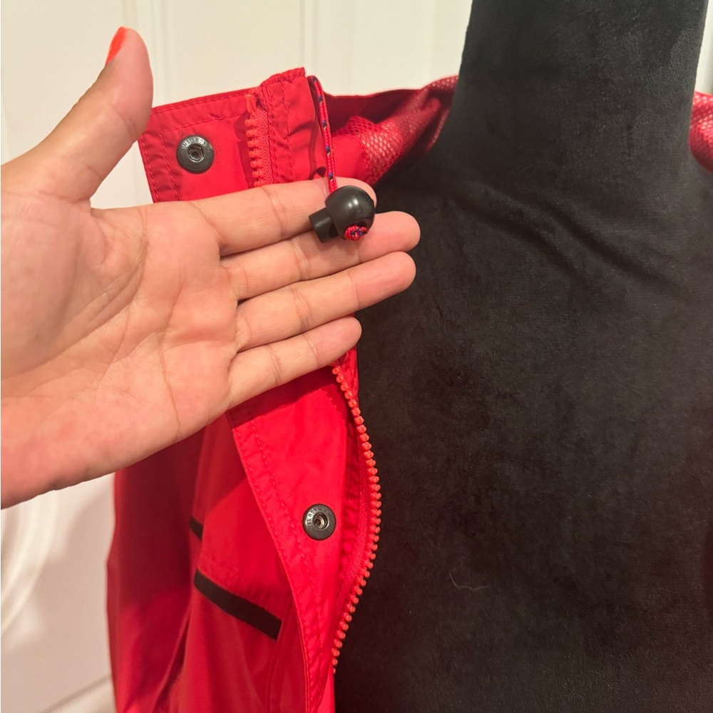 Eddie Bauer Red Light Jacket Coat Hoodie Lined Parka Outdoors XS MINT $159 - Picture 9 of 9